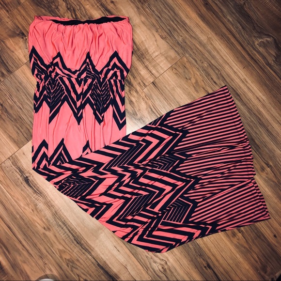 Strapless Maxi Long Dress - Picture 3 of 4